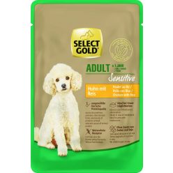 Select Gold Sensitive kutya tasak adult csirke&rizs 12x100g