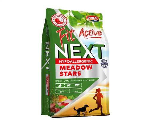 FitActive Next Hypoallergenic adult meadow stars száraz kutyaeledel 3kg