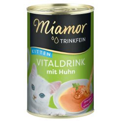 Miamor Trinkfein Vitaldrink macska kitten csirke 135ml