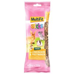 MultiFit rúd rágcsálónak pitypang&paszternák 2db