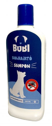 BOBI bolhaírtó sampon kutyák számára 200ml