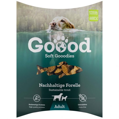 GOOODIES Soft Snack kutya jutalomfalat pisztráng 100g