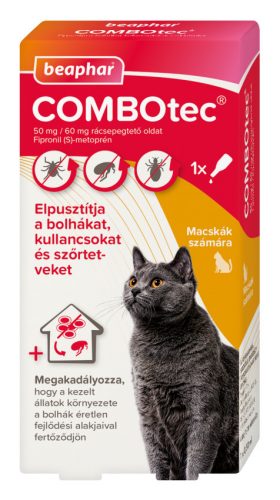 COMBOtec spot-on kullancs, bolha és tetvek ellen macskáknak 1x0,5ml