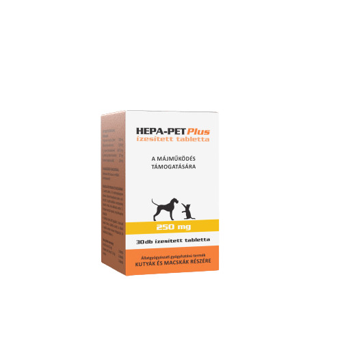 HEPA-PET Plus májvédő tabletta 250mg/30db