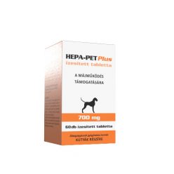 HEPA-PET Plus májvédő tabletta 700mg/60db