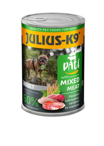 Julius – K9 kutya konzerv adult húsmix 20x400g