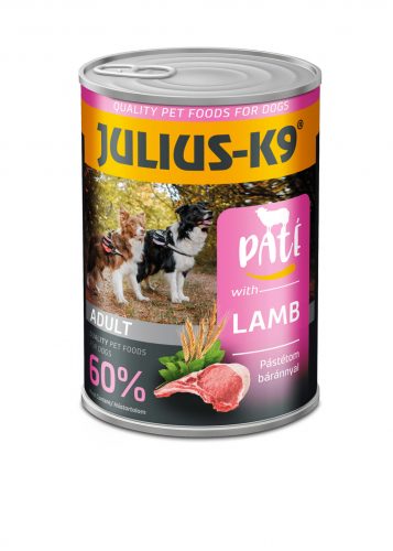 Julius – K9 kutya konzerv adult bárány 20x400g