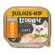 Julius K9 macska tálka adult csirke 16x100g