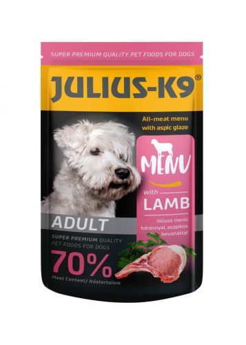 Julius K9 kutya tasak adult bárány 12x125g