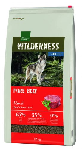 Real Nature Wilderness Pure Beef száraz kutyaeledel adult marha 12kg