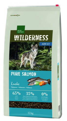 Real Nature Wilderness Pure Salmon száraz kutyaeledel adult hal 12kg