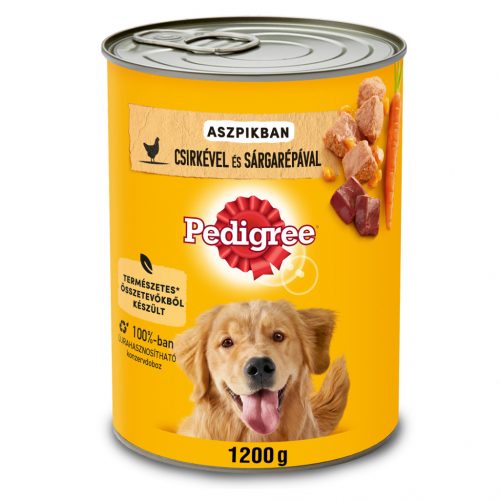 Pedigree kutya konzerv adult csirke&répa 12x1200g