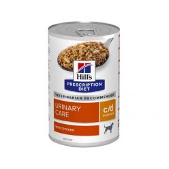   HILLS Prescription Diet Multicare kutya konzerv húgykő ellen c/d csirke 12x370g