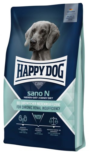 HAPPY DOG Care Sano N száraz kutyaeledel vesediéta 1kg