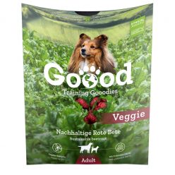 GOOODIES Training Snack kutya jutalomfalat vega cékla 70g