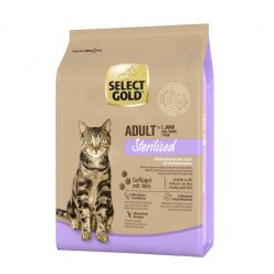   Select Gold Sterilised adult száraz macskaeledel szárnyas&burgonya 2,5kg