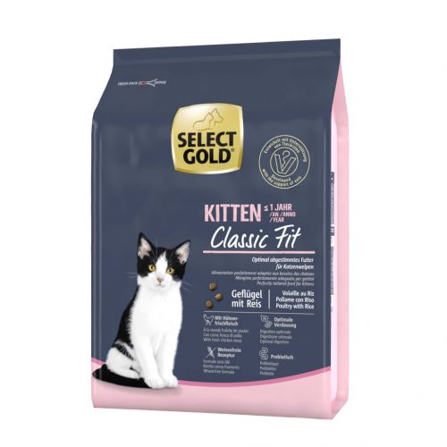 Select Gold Kitten száraz macskaeledel csirke 2,5kg