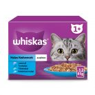 Whiskas macska tasak MP halas válogatás 12x85g