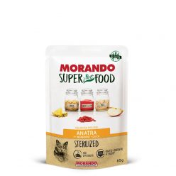   Morando Super Pet Food macska tasak adult steril kacsa 24x85g