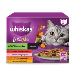   Whiskas Tasty Mix Chef's Choice macska tasak MP szószos 12x85g