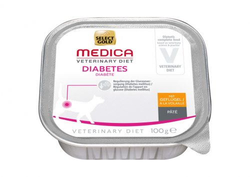 Select Gold Medica macska tálka diabétesz 16x100g