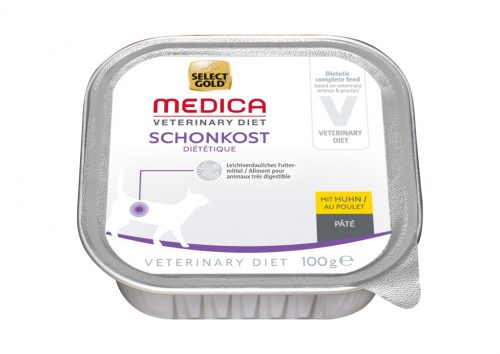 Select Gold Medica macska tálka emésztés csirke 16x100g