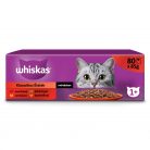 Whiskas macska tasak MP klasszikus válogatás 80x85g