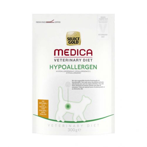 Select Gold Medica hipoallergén száraz macskaeledel pulyka 300g