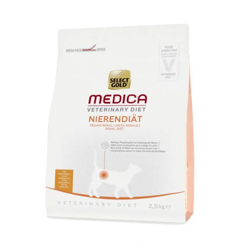 Select Gold Medica vesekímélő száraz macskaeledel 2,5kg