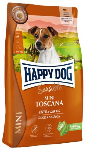 Happy Dog Supreme Toscana mini száraz kutyaeledel 4kg