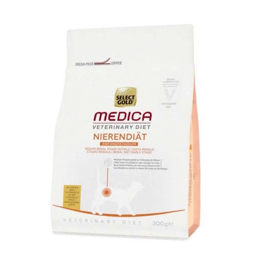 Select Gold Medica korai vesekímélő száraz macskaeledel 300g