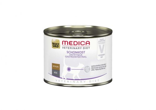 Select Gold Medica macska konzerv kímélő diéta pulyka 6x200g