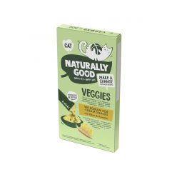   Naturally Good Vegetáriánus Snacks macska jutalomfalat krémes sajt, répa 6x15g