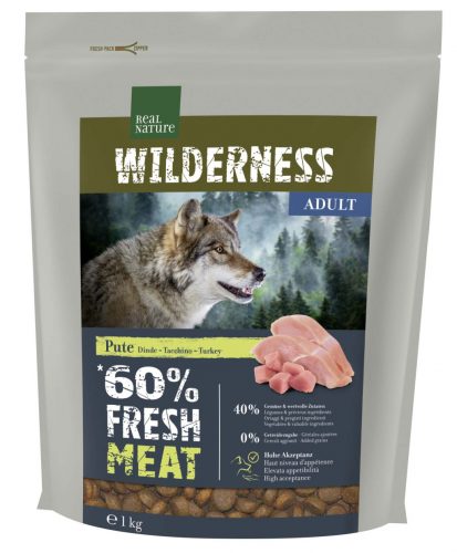 Real Nature Wilderness száraz kutyaeledel pulyka 1kg