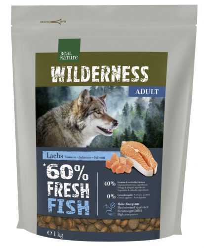 Real Nature Wilderness száraz kutyaeledel hal 1kg