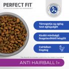 Perfect Fit anti-hairball száraz macskaeledel adult csirke 1,4kg