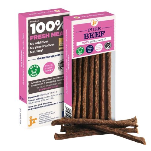 JR PET Stick kutya jutalomfalat 100% marha 50g