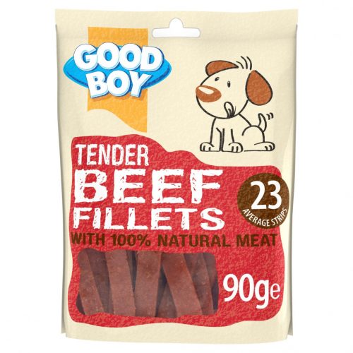 Good Boy Pawsley kutya jutalomfalat marha filé 90g