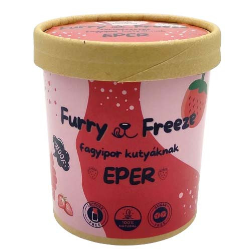 Furry Freeze kutyafagyi epres 60g