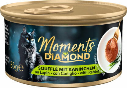 Moments Diamond macska konzerv nyúl 12x85g