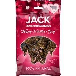 JACK Valentin kutya jutalomfalat marha falatok 70g