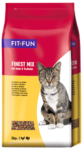 FIT+FUN Finest-Mix macska szárazeledel adult csirke&pulyka 5kg