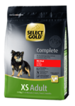SELECT GOLD Complete kutya szárazeledel XS adult marha 1kg