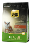 SELECT GOLD Sensitive kutya szárazeledel XS adult bárány&rizs 1kg