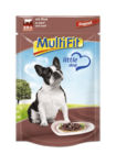 MultiFit Little Dog kutya tasak ragu marha BBQ 24x100g