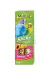 MultiFit Sticks madár eledel törpepapagájoknak gyümölcsös 2x30g