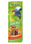 MultiFit Sticks madár eledel papagájoknak zöldség+méz 2x90g