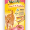MultiFit Snack Cream macska jutalomfalat lazac 11x7x15g