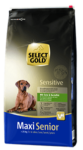 SELECT GOLD Sensitive kutya szárazeledel maxi senior kacsa 12kg