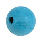 AniOne kutyajáték labda jutalomfalattal tölthető kék 6cm